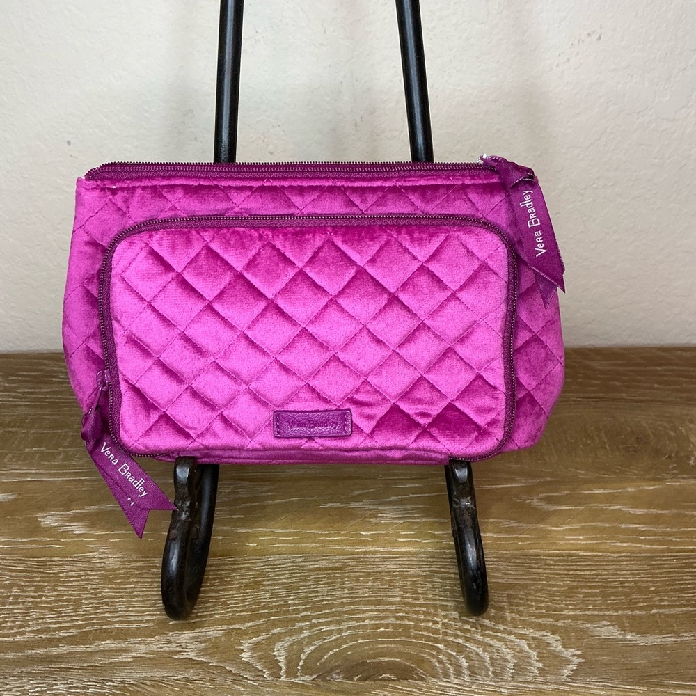 NWT Vera Bradley Majestic Magenta Compact Organizer